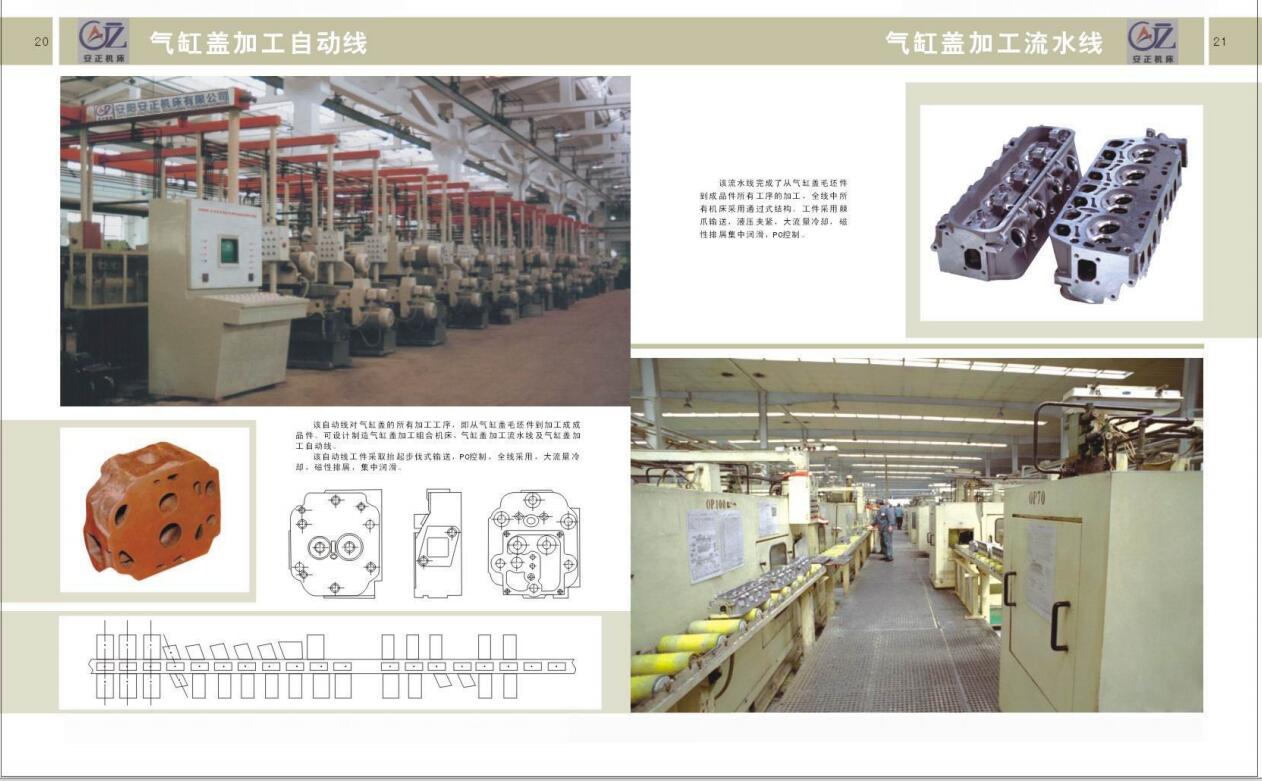 气缸盖加工自动线